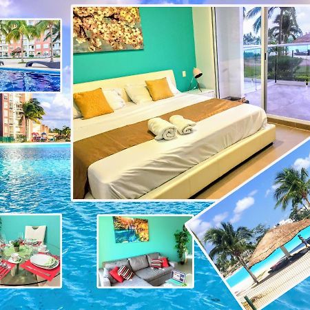 Escape Al Caribe Con Una Vista Impresionante En Pilarita'S Dream Lagoons Cancun Luaran gambar