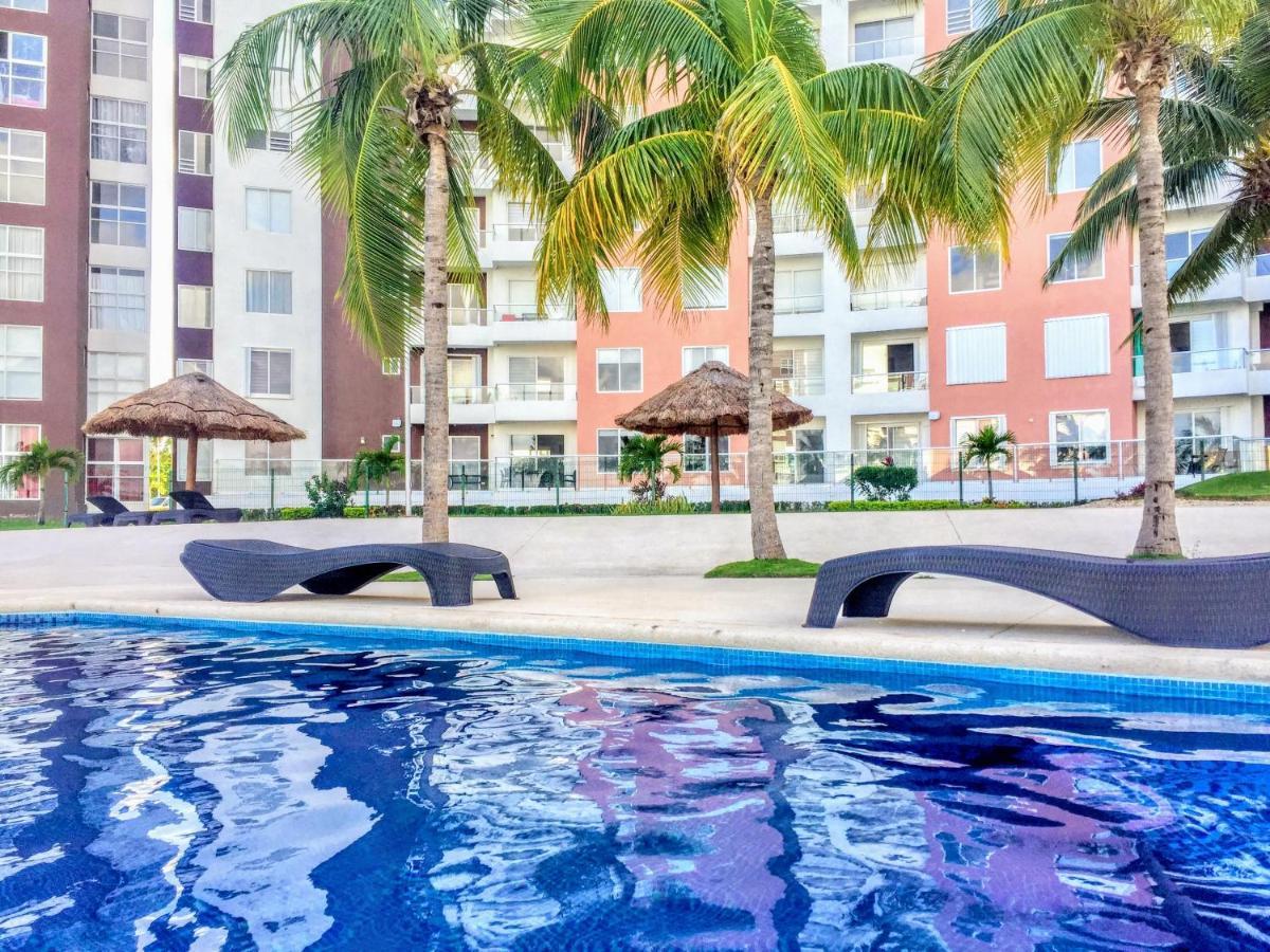 Escape Al Caribe Con Una Vista Impresionante En Pilarita'S Dream Lagoons Cancun Luaran gambar