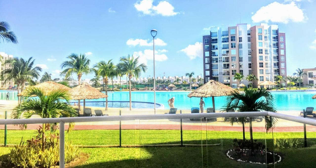 Escape Al Caribe Con Una Vista Impresionante En Pilarita'S Dream Lagoons Cancun Luaran gambar