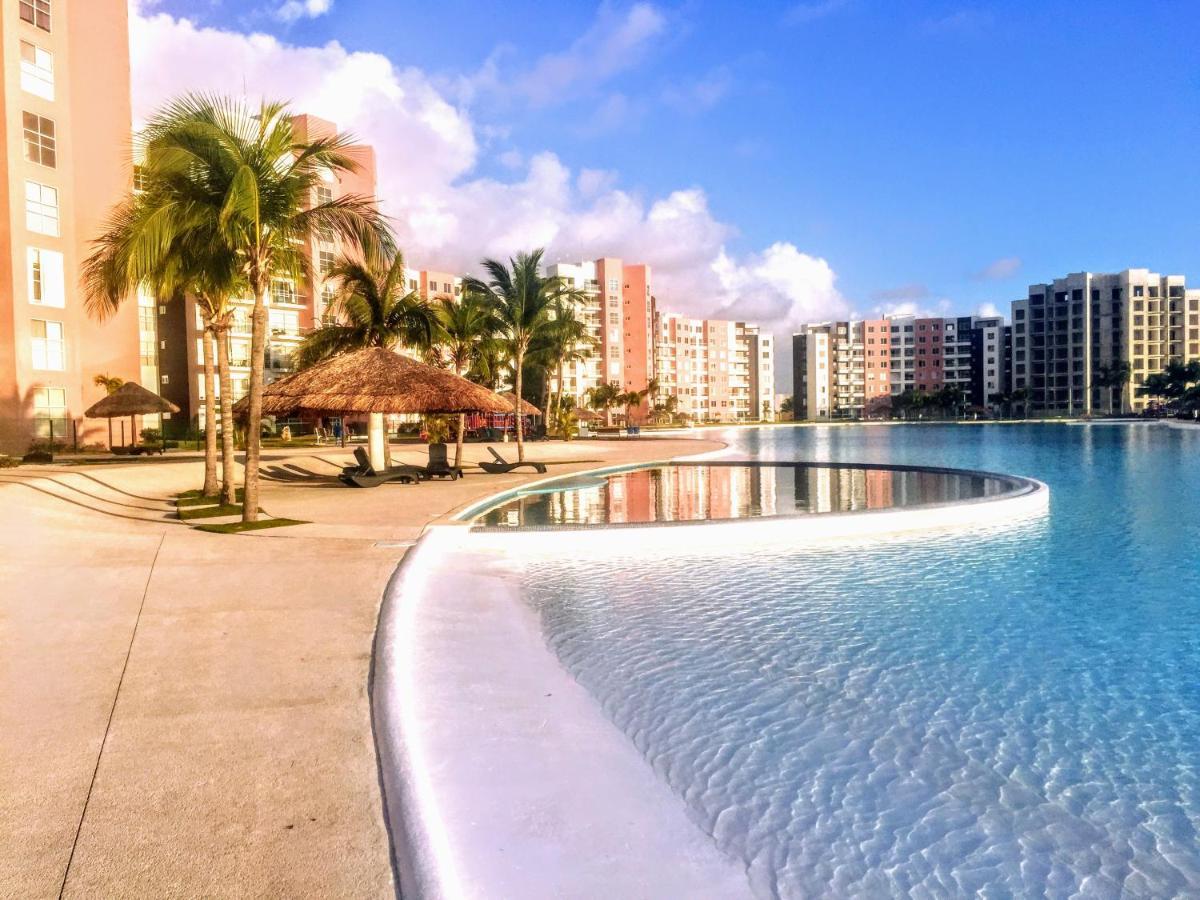 Escape Al Caribe Con Una Vista Impresionante En Pilarita'S Dream Lagoons Cancun Luaran gambar