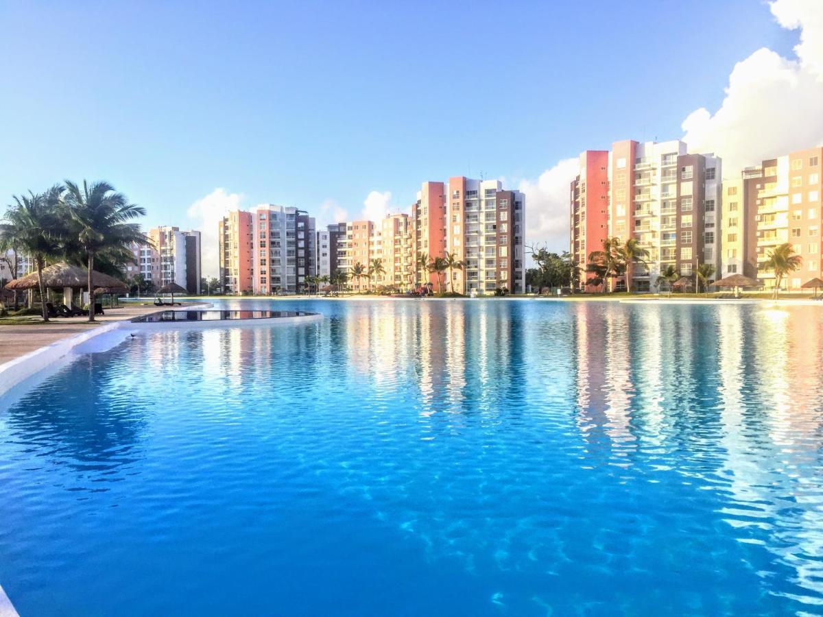 Escape Al Caribe Con Una Vista Impresionante En Pilarita'S Dream Lagoons Cancun Luaran gambar