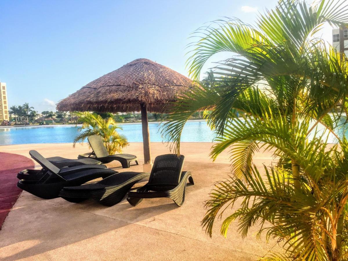 Escape Al Caribe Con Una Vista Impresionante En Pilarita'S Dream Lagoons Cancun Luaran gambar