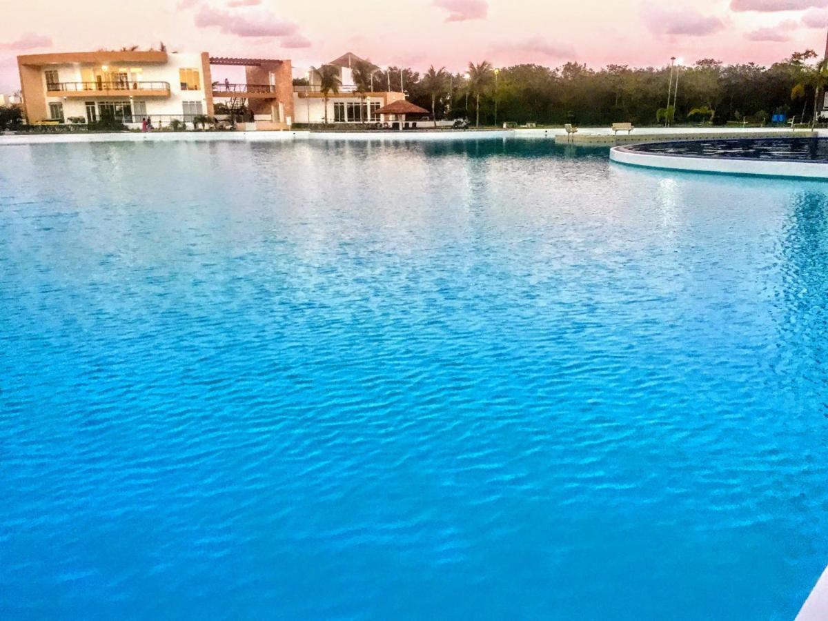 Escape Al Caribe Con Una Vista Impresionante En Pilarita'S Dream Lagoons Cancun Luaran gambar