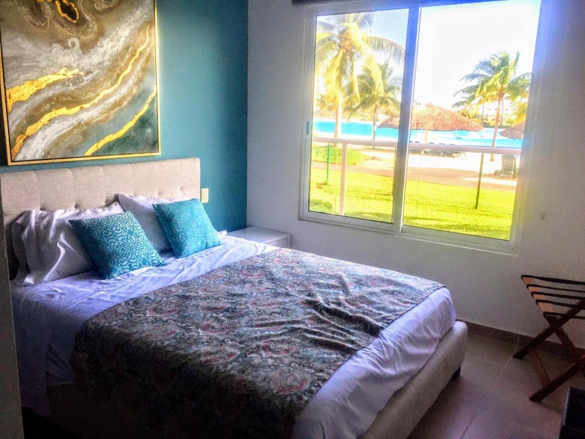 Escape Al Caribe Con Una Vista Impresionante En Pilarita'S Dream Lagoons Cancun Luaran gambar
