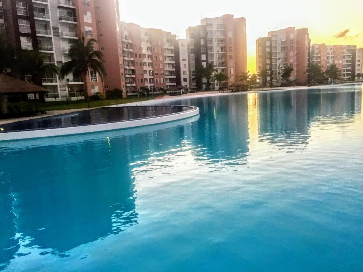 Escape Al Caribe Con Una Vista Impresionante En Pilarita'S Dream Lagoons Cancun Luaran gambar