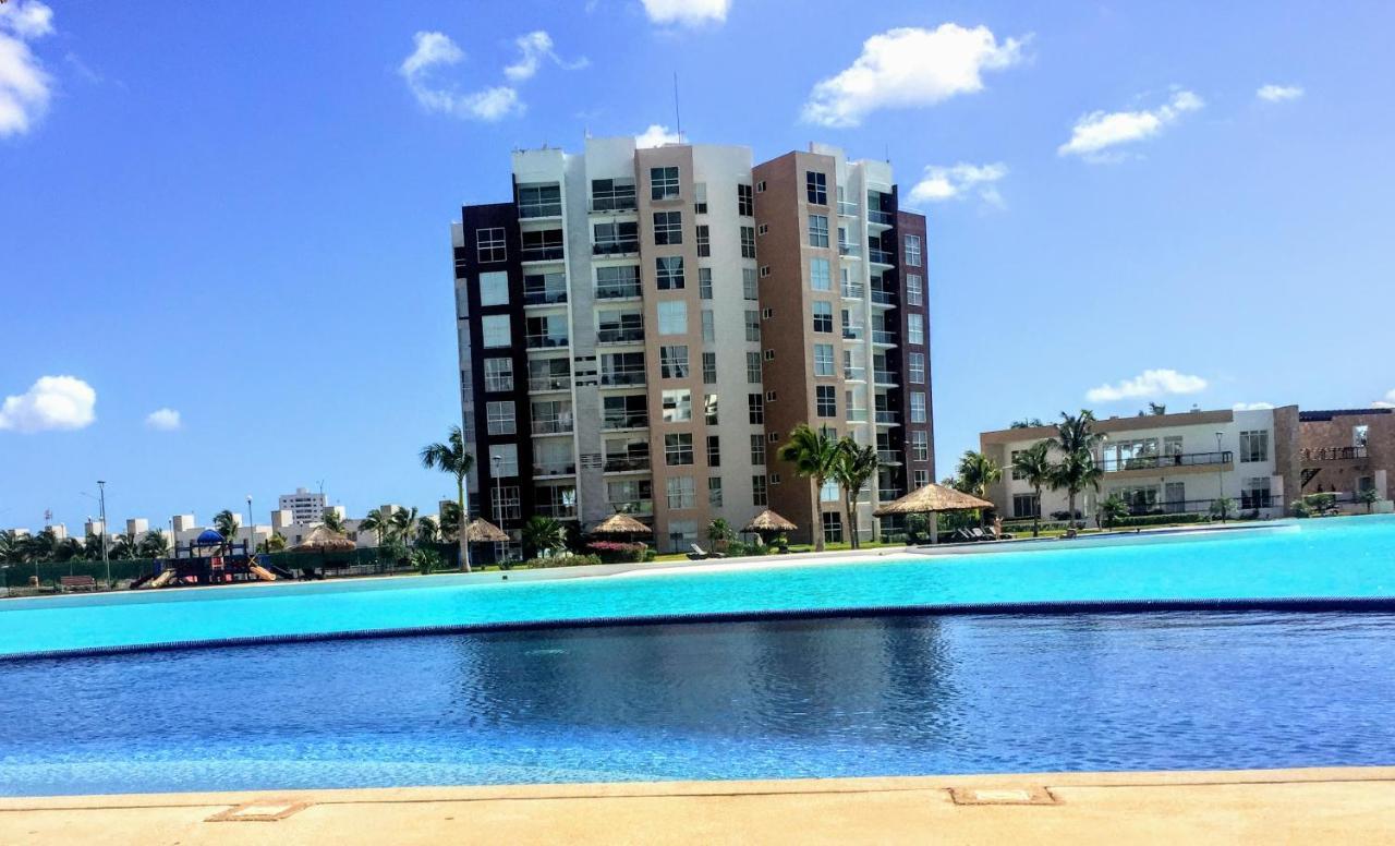 Escape Al Caribe Con Una Vista Impresionante En Pilarita'S Dream Lagoons Cancun Luaran gambar