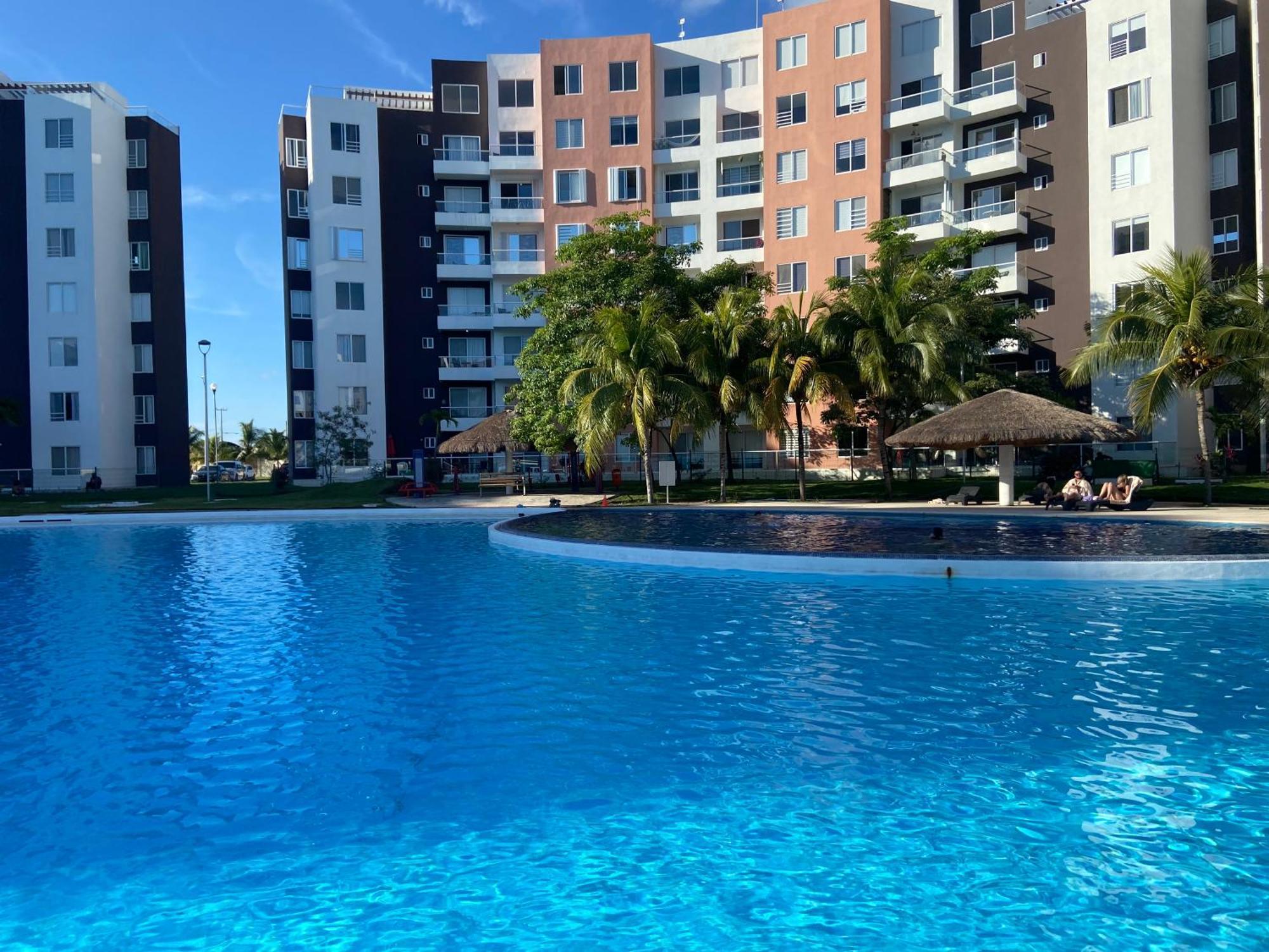 Escape Al Caribe Con Una Vista Impresionante En Pilarita'S Dream Lagoons Cancun Luaran gambar